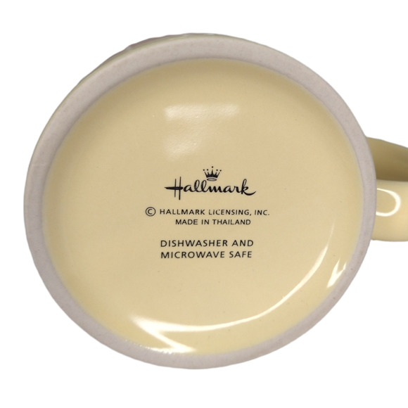 Hallmark Yellow Funny Novelty Ceramic Coffee Expensive Bra Mug Cup 15 oz. - Picture 3 of 5